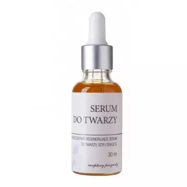 Fresh & Natural -   Przeciwzmarszczkowo-regenerujące serum do twarzy, szyi i dekoltu, 30 ml 